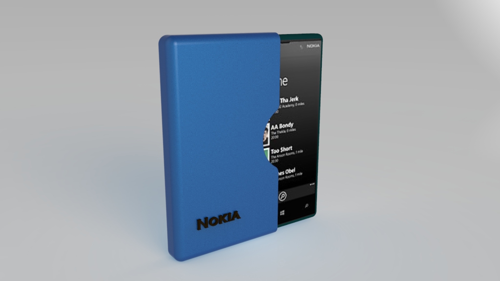 诺基亚lumia6的包装袋设计